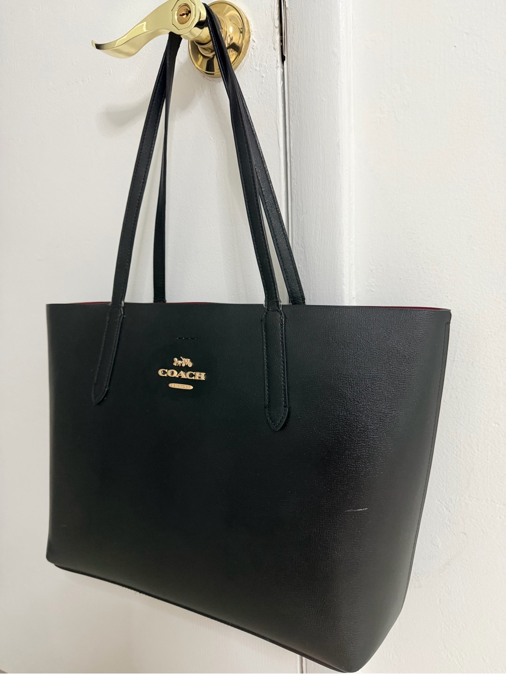 Coach Black Tote Bag